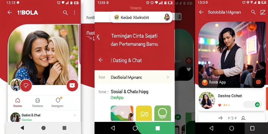Antarmuka modern dan menarik dari aplikasi 11BOLA.
